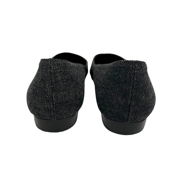 Ralph Lauren Collection Purple Label Pointed Toe Flats Fabric Women’s Size 38 - Picture 6 of 11